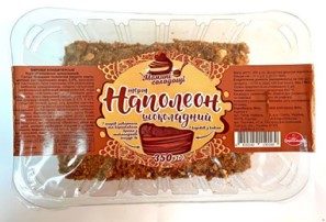 Торт 'Наполеон' шоколадний